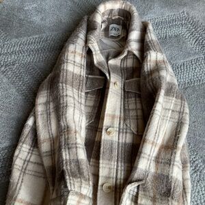 Zara flannel